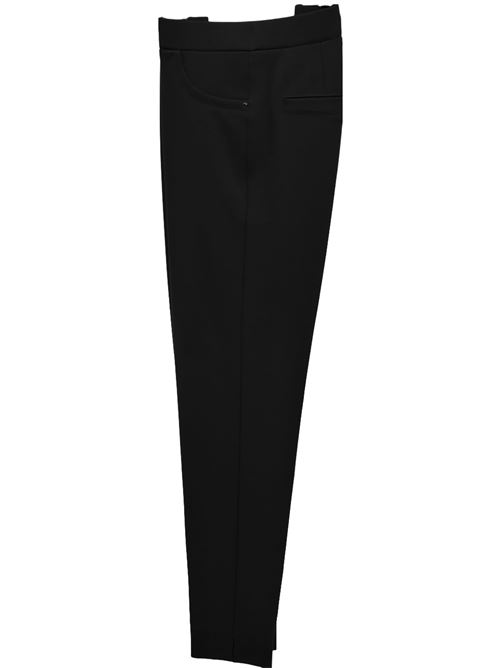 pantalone punto milano basic CARLA FERRONI | CF15937NERO